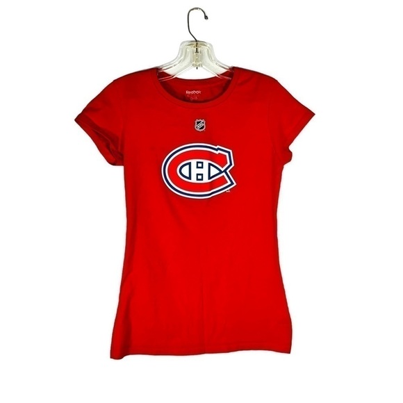 Reebok Other - Reebok Red Montreal Canadians NHL Brendan Gallagher Crew Neck T Shirt Size L